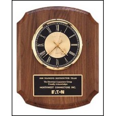 BC828 Walnut Wall Clock